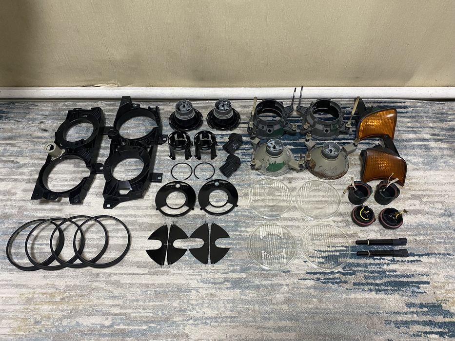 Bmw e34 е32 е30 Hella Black кресты