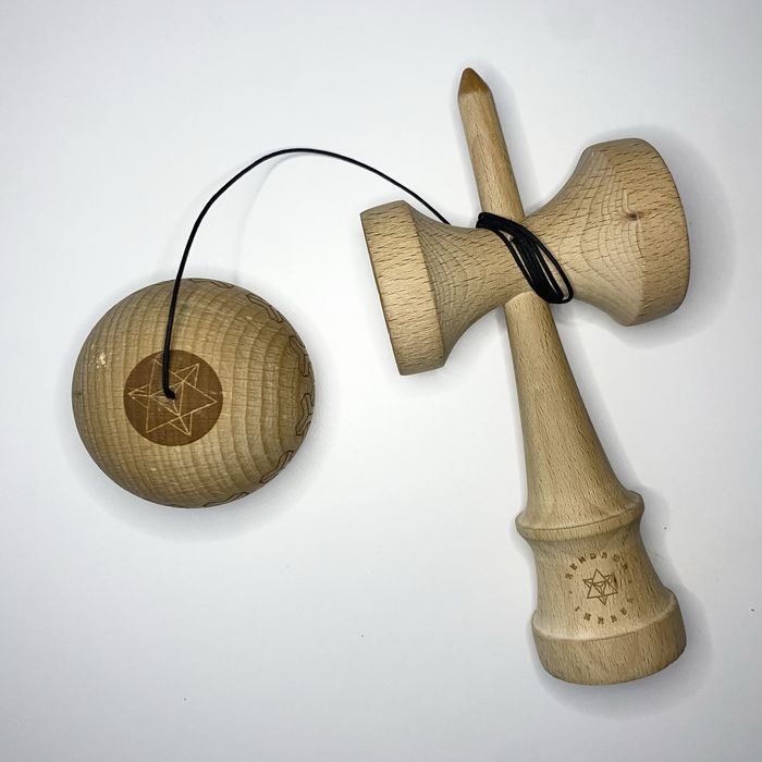 Kendama Israel Kintsugi - Anti Skid - Natural Hog