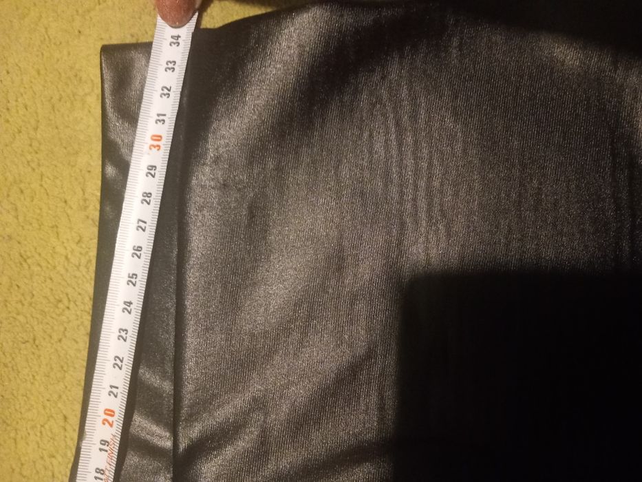 Colanti imblaniti Imitație piele M