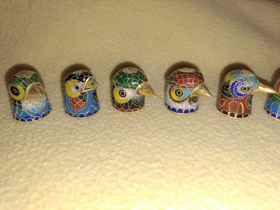 degetar chinezesc cloisonne