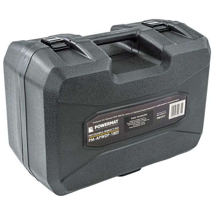 Ventuza vibranta pentru placi, cu acumulator 2Ah, 180mm, 120Kg,