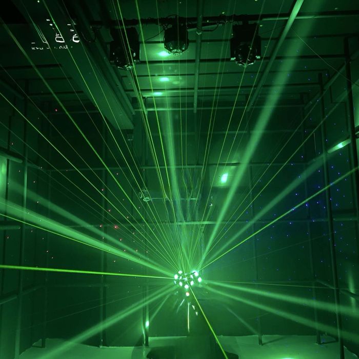 Тройной шар, светомузыка