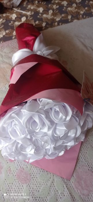 Продам цветы из атласных лент