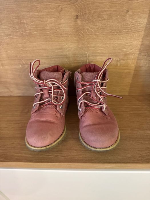 Ghete Timberland copii roz, mărimea 23