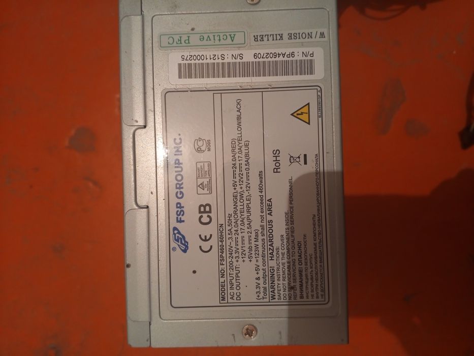 Блок питания 460w