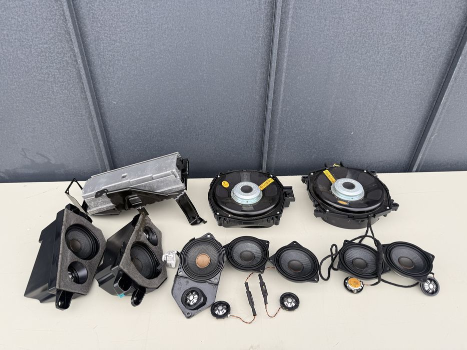 Sistem muzica logic 7 bmw x6 e71 x5 e70 statie /boxe subwoofer