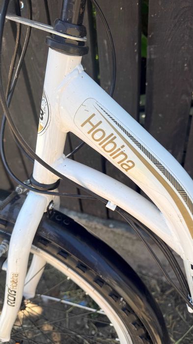 Bicicleta Holbina Alba -Noua nefolosita
