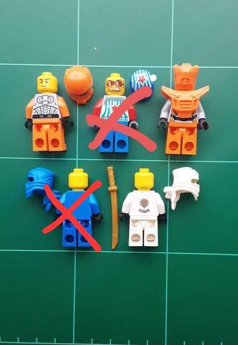 Figurine Lego Ninjago și Galaxy Squad