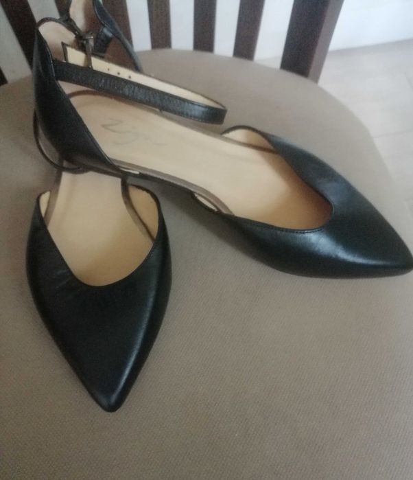 Нови дамски обувки от естествена кожа