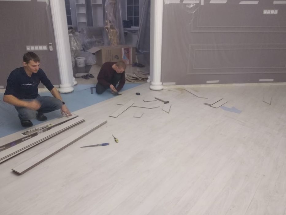 Укладка ламината