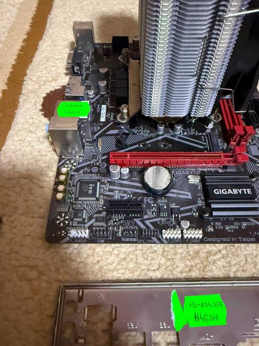 Kit placa baza H460M + i5 10400f