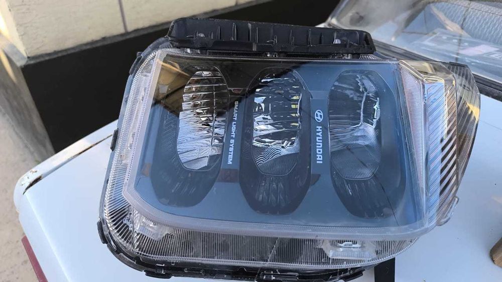 Hyundai Mufasa решетка бампер фара