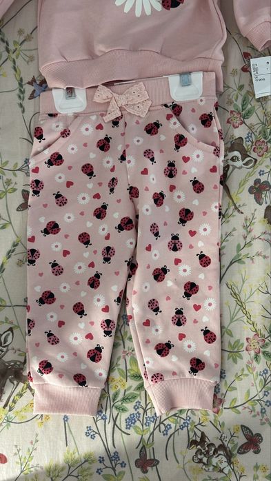 Set Nou 4 Piese Fetiță 12 Luni (80 cm) - Cupcakes and Cashmere