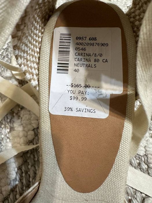 Эспадрильи Castaner производство Испания