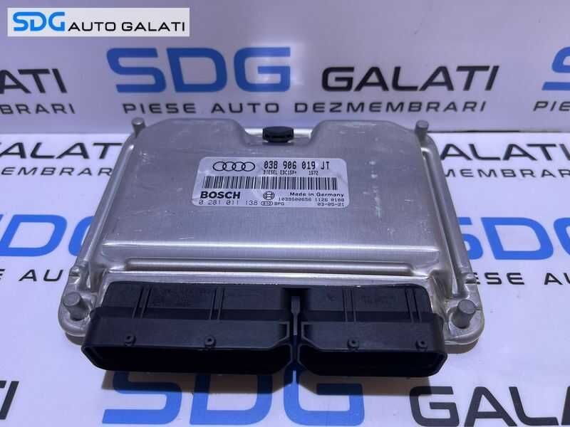 ECU Calculator Motor Audi A4 B6 1.9 TDI AVF 131CP 2001 - 2005 Cod 038906019JT 0281011138 8E0920900K [L2767]