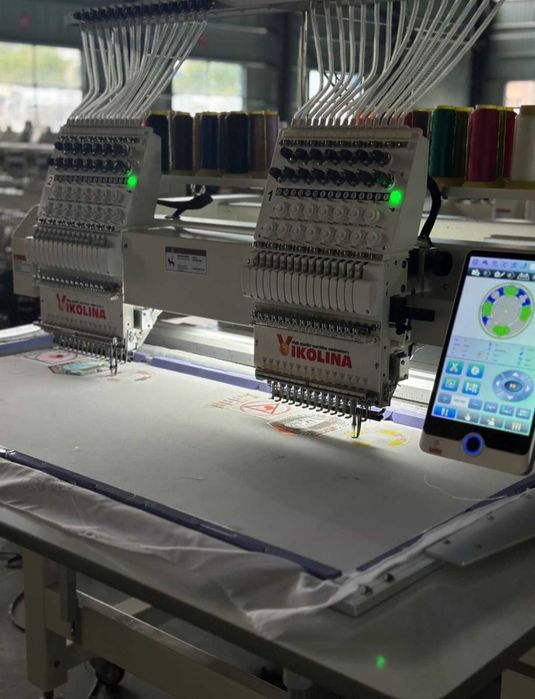 Бродировъчна машина Двуглава 600 мм. х 500 мм. + застъпване