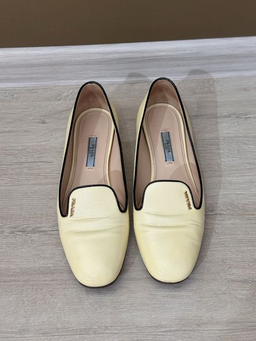 Балетки лоферы Prada