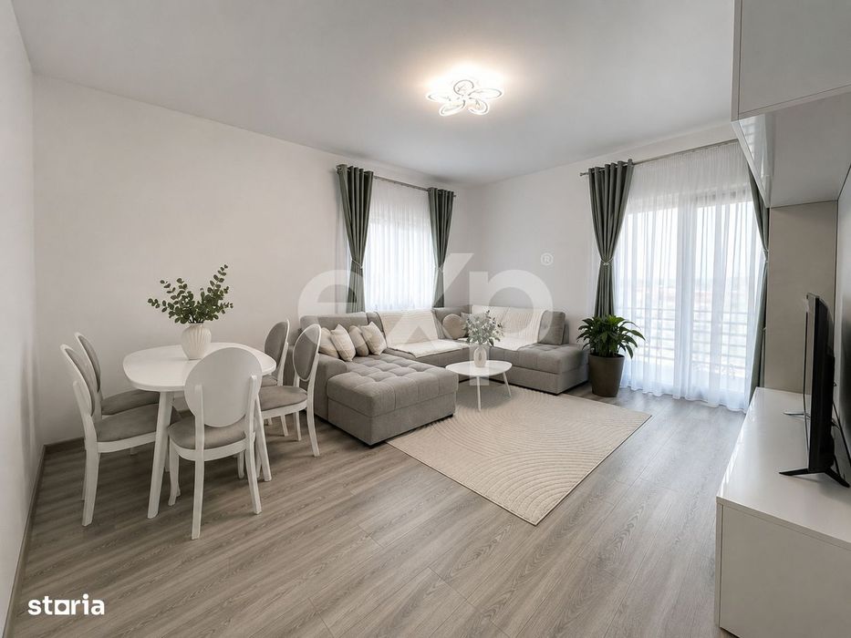 Apartament 3 camere, 81 mp, 2 bai, boxa 12 mp si parcare – Complet m