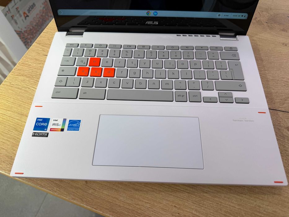 ASUS Chromebook i5-1235U / 8GB RAM / 14” Touchscreen / Flip 360°