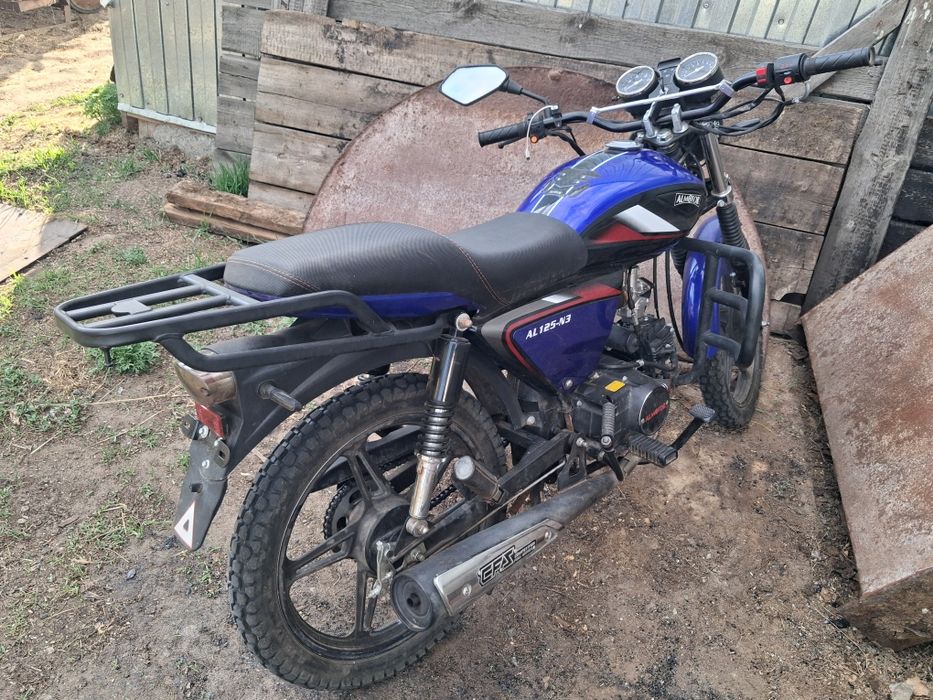 Альфа 125сс пробег 1000 км