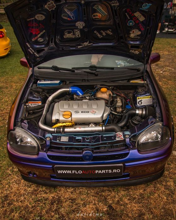 Opel corsa b cu swap la 1.8 16v