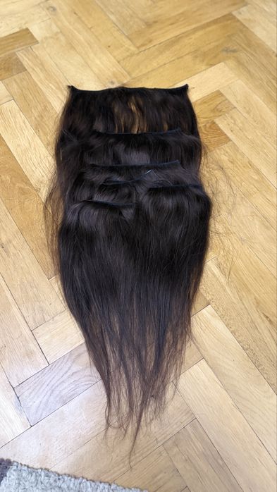 Extensii clip-on din păr natural 100%