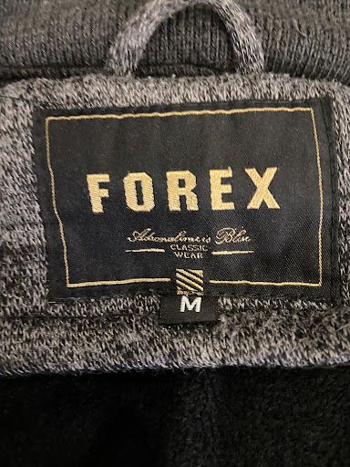 Мъжко палто FOREX Classic Wear – размер M, Тъмносив меланж