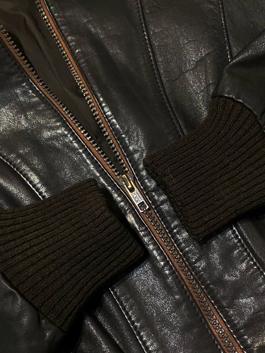 Кожаная куртка из бельгии