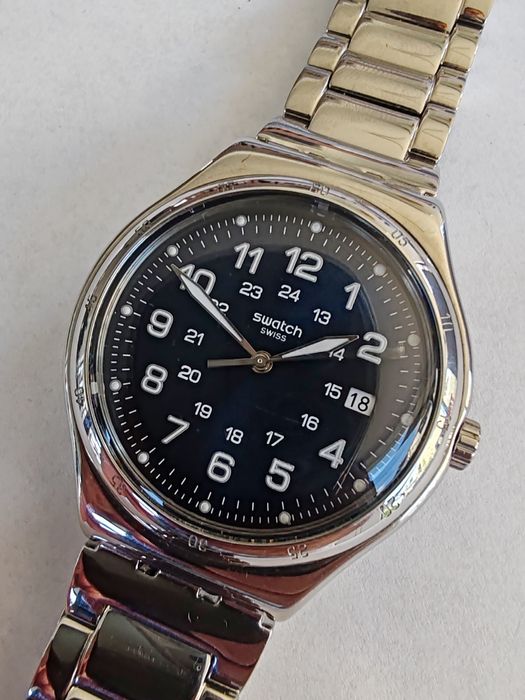 Ceas Swatch Blue Boat Quartz 42 mm Oțel