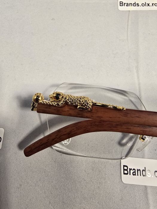 Ochelari de soare Cartier Rimless Transparent, made in Italy