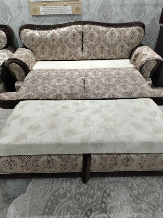 Продам диван с креслом раздвижной