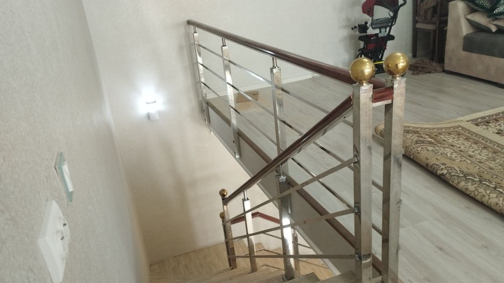 Перила и навес киламиз