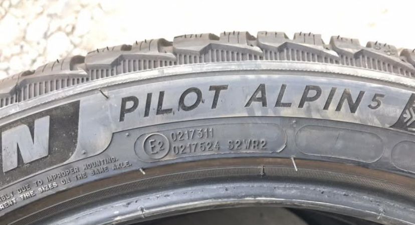 Шины Michelin Pilot Alpin 5 (липучка)