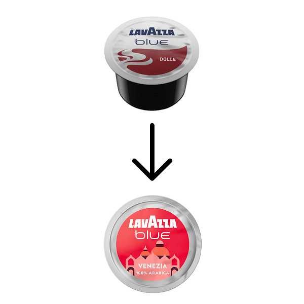 Lavazza Blue capsules Лаваца Блу капсули 100бр.