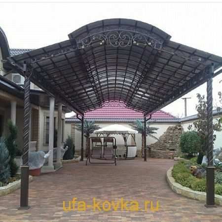 Сварщик  навес  металлоконструкция