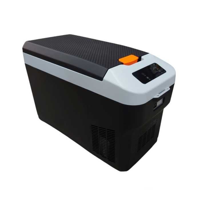 Хладилна кутия 28L – хладилник за кола и бус 12V/220V пътуване къмпинг
