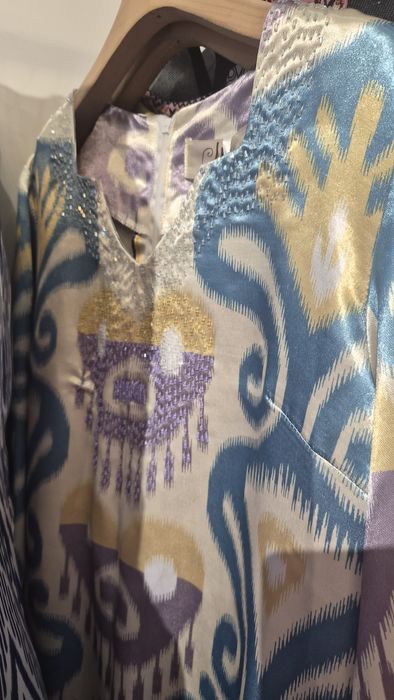 Брендовое Атласное платье