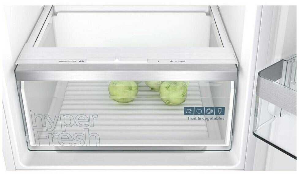 Хладилник с фризер за вграждане SIEMENS KI86VVSE0