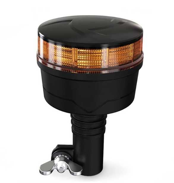 Girofar led auto sau camion 12v -24v cu alimentare in suport