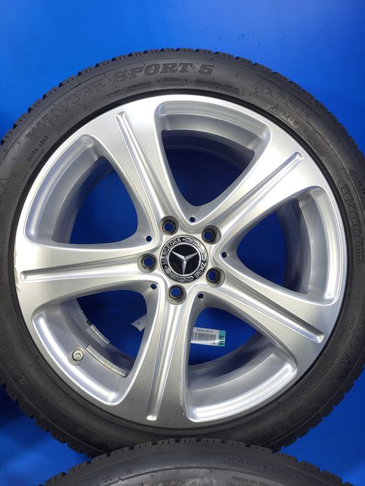 Vand roti 5x112 R18 OE Mercedes E klasse W213 + anvelope ca noi 8mm