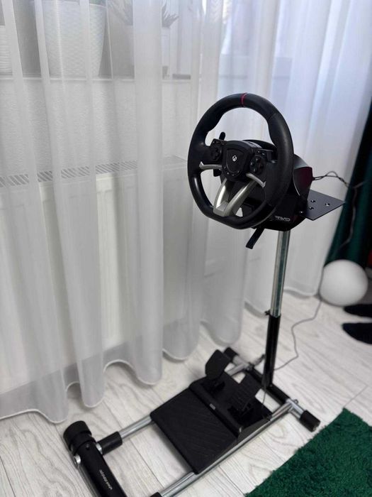 VOLAN GAMING: Volan Hori Overdrive pentru Xbox Series X/S, Xbox One, PC/Gamepad wheel stand pro