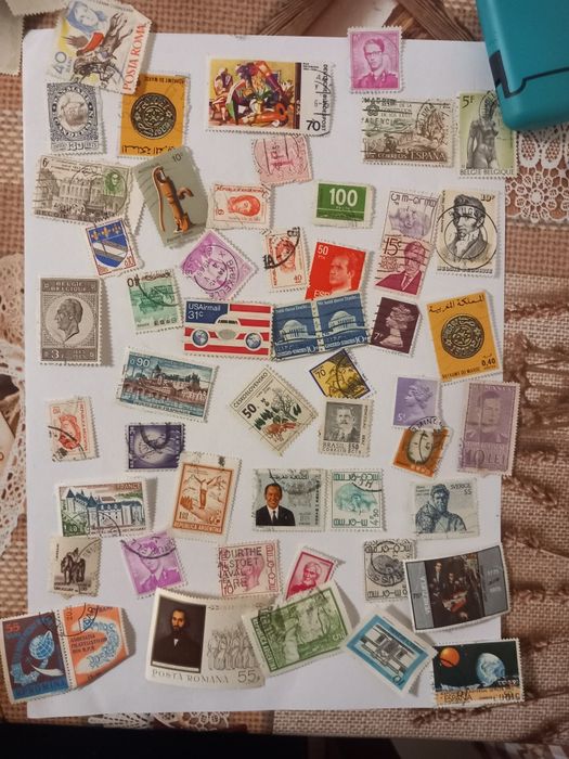 Vând timbre vechi