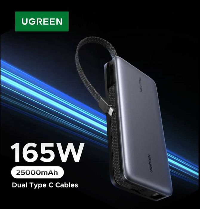 Power Bank UGREEN 165W | 25000 мАч