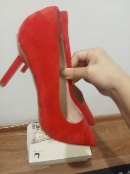 Туфли коралловый цвет