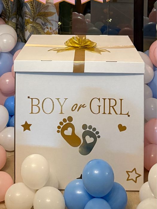 Коробка для гендер пати