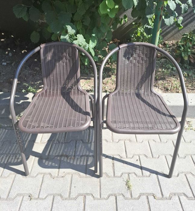 Set Mobilier Masa+2 Scaune Terasa/Gradina Maro JGX-600H