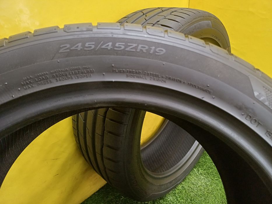 Шины 245/45 ZR19 Hankook пара.