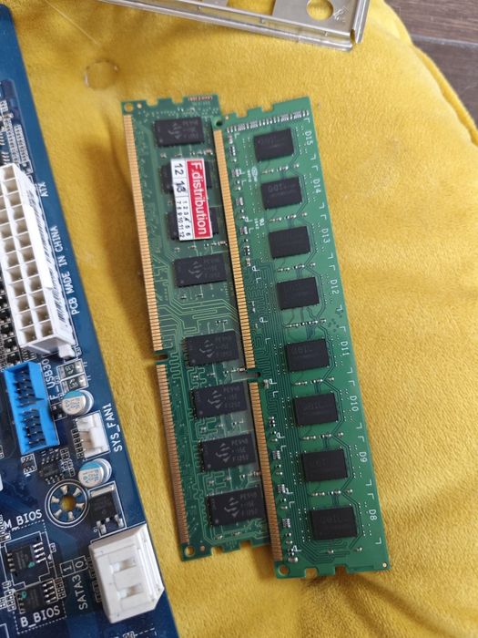 Комплект материнская плата