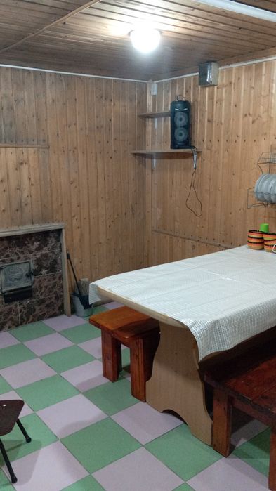 Баня на дровах семейная