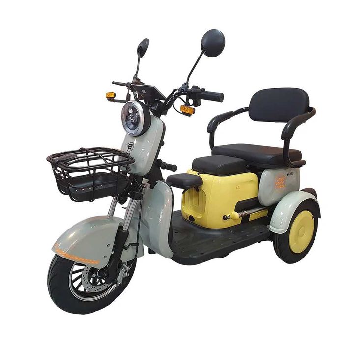 Електрическа триколка А2-М19 триместна - Батерия: 60v/ 20Ah